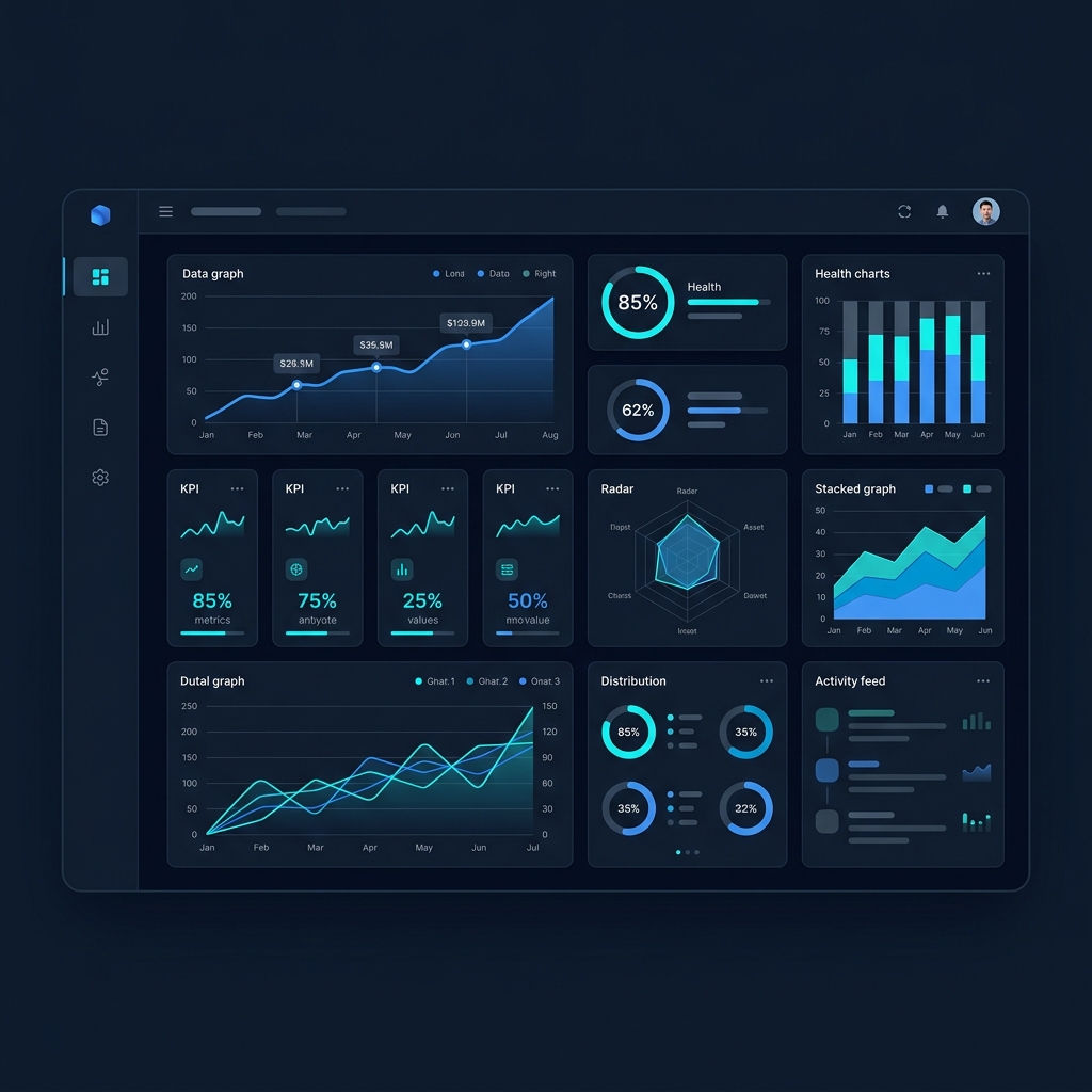 Diagnóstico e painel de métricas